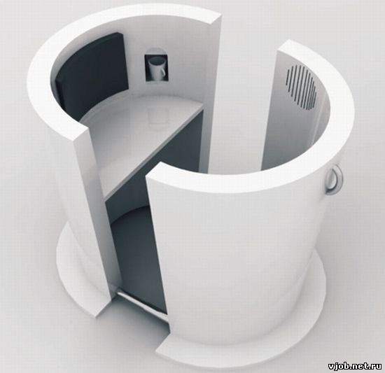 Coffee Workstation - необычное рабочее место в виде чашки 1